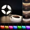 Paski 5m Super Cienkie 4mm PCB COB LED Strip Light DC12V 24 V 4 Plaża / M Elastyczna Taśma Ropa Ribbon RA90 Bar Lampy oświetleniowe