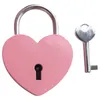 Heart Shaped Concentric Lock Metal Mulitcolor Key Padlock Gym Toolkit Package Door Locks Building Supplies RRE10880