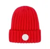 Модные мужские дизайнеры шляпы Bonnet Winter Beanie вязаная шерстяная шляпа плюс бархатная крышка черепа с толщиной маской бахромы Caps235p