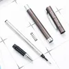 Gelpennen Aangepaste logo tekst Luxe bedrijfsschrijfteken Pen Pen hoogwaardige metalen cadeau Office School Stationery Ballpoint