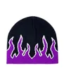 21 22 Flame Beanie Cappelli invernali caldi per uomini donne signore guardano il berretto da cranio Docker cranio a maglia hip hop autunno acrilico cranio casual out8915817