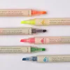 형광펜 Chosch CS-8131 더블 팁 Chisel 팁 형광펜, 6 색 6 색, 모듬 된 색상, 3 카운트, 팩의 3 개 형광펜