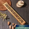 Retro Boeddhisme Hout Woondecoratie Wierook Houder Censer Joss-Stick Ingevoegde Houten Ash Catcher Aromatherapy Gereedschap Handcrafts Gift Factory Prijs Expert Design Quality