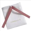 white Flannel Gift Bags with ribbon 8x10cm 9x12cm 10x15cm 13x17cm pack of 50 Makeup Jewelry Packaging Pouch