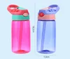 450 ml plast barn vattenflaska sippy cup BPA gratis läckage bevis bred mun med flip lock och spill