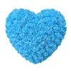 25CM Heart Shaped Flower Rose Valentine's Day Gift Wholesale Love PE Foam FLowers Wedding Party Decoration ZZF13596