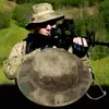 Kapelusze czapki zewnętrzne wojskowe kamuflaż boonie kapelusz słońca ochraniacz armii Paintball Army Trainting Fishing Hunting Cap Tactical Me