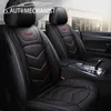 Assento universal Cobertura PU Couro Couro Cushion Mats Automotivo Acessórios Interiores Proteção de Cadeira de Carro Fácil de Instalar