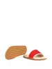 2021 Senaste Styles Mens Womens Unisex Flat tofflor Outdoor Beach Causal Slip-On Sandaler Med Signatur Stripe Storlek Euro 35-46