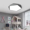 Modern minimalist geometric LED Acrylic ceiling light for living room bedroom children's room study