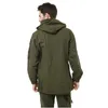 Militar M65 Men's Trench Revestimento Puro Algodão Outerwear Velo Blusão Multi Bolso Jaqueta Tático Homens Casacos AF802 211011