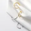 boucles d'oreilles de bonne qualité de bonne qualité 100 pure 925 argent sterling golon d'oreille conceptions dames fashion femmes accessoires