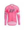 Hiver Fleece Thermal Only Cycling Vestes Vêtements Long Jersey ROPA CICLISMO 2021 EF Education First Pro Team Sizexs4xl1624169