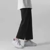 Tek Yol Erkek Geniş Bacak Pantolon Yaz Hafif Joggers Pantolon Japon Streetwear Soğuk Duygu Rahat Ev Pantolon Erkekler 211112