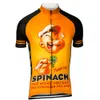 Dessin animé cyclisme maillot été hommes drôle vtt maillot camisa ciclismo vélo maillots vélo vêtements hauts à manches courtes maillot