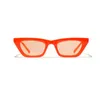 Óculos de sol 95028 CORA PEQUENA MULHERM Women Orange Jelly Glasses Sunglasses Men Lanfard Glasses5179079