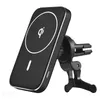 M6 Magnetyczny samochód Wireless Charger Qi Charger Mount Magsafe Szybki ładowanie Powietrze Powietrza Uchwyt na telefon dla iPhone 12 Pro Max mini