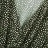 polka dot höst vinter lång klänning kvinnor v nacke maxi chiffong klänning elegant damer grön vintage klänning vestidos 210415