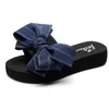 Girls princess Slippers Kids Beach Fashion Bowknot Casual Sandals Summer Comfortable Women Home Shoes Children s183 210712