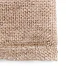 50/Lot 8 * 10cm Dentelle Sac Cadeau En Lin Antipoussière Petite Pochette En Jute Bijoux Anneau Collier Bonbons Sac À Cordon Bambou De Stockage Emballage RRE12536