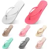 Dames Slippers Mode Flip Flops Beach Hotel Indoor Slipper Triple Black Pink White Lemon Green Green Gray Blue Womens Schoenen Sixty Six