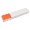 Fönsterglas Clean Scraper Car Wrap Sticker Squeegee Orange Dubbelkantad Plast Razor Blade Lable Lim Remover