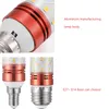 Led Corn Bulb Light E14 Chandelier Candle Lights E27 Lamp 2835 SMD 110V 220V WarmWhite 3000K Cool White 6500K Naturewhite 4000K