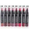 Fröken Rose Velvet Set av matt läppstift Vattentät långvarig läpppenna kosmetika Kvinna Permanent läppstift Magic Makeup 16PCS / Lot Drop