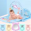 3 in 1 baby baby gym play mat fitness muziek piano pedaal educatief speelgoed USB baby spelen mat