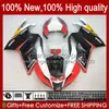 Moto Fairings For Aprilia RSV1000R Mille RV60 RSV-1000 RSV1000 R RR 04 05 06 Bodywork 11No.29 RSV1000RR RSV 1000 R 1000R 1000RR 2004 2005 2006 Bodys Kit red black stock