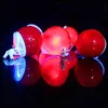 Maschere Casa Giardino Abiti festivi Glowing Red Clown Nose Dress-Up Oggetti di scena per Natale Halloween Party Balli in costume Rosso330B9814263