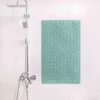 Tapetes de banho drenáveis ​​PVC sala de quarto macio tapete com sucção anti deslize no chão Acessórios para sala de casa 210423
