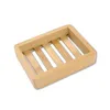 Soap Dishes Natural Wooden Soaps Tray Holder Bath Rack Plate Container Shower Bathroom Accessories Hollow OEM Available YFA2960