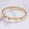 Armreif Klassisch Gold Armbänder Für Frauen Männer Schmuck Geschenke Edelstahl Einfache Zirkonia Mode 2021