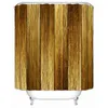 Musife Custom Hochwertiger Duschvorhang aus altem Holz, wasserdicht, für Badezimmer, Polyestergewebe, Badezimmervorhang 210402