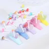 Nail Art Decorations 18 stks Mini Cute Lollipop 3D Rainbow Candy Acryl Charms Manicure Kawaii Accessoires DIY benodigdheden