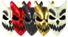 Máscaras de festas mascaras de figurão de cosplay para prevalecer máscara de máscara de escuridão demolisher demon para festival de música prop6597421