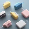 Brosse de douche pour chien toilettage bain cheveux shampooing masseur animal chat doux chiot chaton toilettage peigne épurateur propre TPR brosses