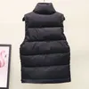 Cotton Waistcoat Female Drawstring Pocket Vest Winter Thick Women Jacket Plus Size Sleeveless Witner 210531