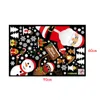 ウォールステッカー60 * 90センチ取り外し可能なクリスマスアートDIYの窓壁画デカールクリスマスメリーサンタスノーフレークの壁紙