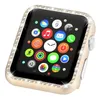 Custodia per paraurti in alluminio di lusso con diamanti Bling per Apple Watch 8 Ultra 49mm Series 7 6 SE 5 4 3 2 1 Cover in cristallo metallico iwatch 41mm 45mm 38mm 42mm 40mm 44mm