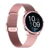 Q8L OLED Bluetooth montre intelligente en acier inoxydable étanche dispositif portable Smartwatch montre-bracelet hommes femmes Fitness Tracker5700117