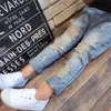 Gebroken gat jeans kinderen lente mode peuter kleding kinderen gescheurde denim broek broek voor jongens meisjes