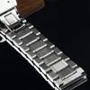 Titta på band 18 19 20 22 24 26 28 mm bredd silver rostfritt stål lyxiga högkvalitativa armbandsur remmar ersättningsband26918734632
