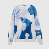 2021 Mäns Hoodies Mode Färgglada Mönster Print Pullover Hip Hop Par Sweatshirts Loose Andable Hoodie Spring Autumn Sport Tops