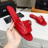 LATEST famous brand Beach slippers Classic Flat heel Summer Designer Fashion flops leather lady Slides women shoes Hotel Bath Ladies sexy Sandals Large size