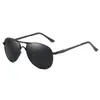 Vintage Men Polarized Sunglasses Fashion Square Memory Metal Sun Glasses Male Driving Sunglass UV400