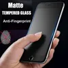 Screen Protector For iPhone 15 Pro Max 14 Plus 13 Mini 12 11 XS XR X 8 7 SE AG Matte Tempered Glass Guard Flim Anti-Fingerprint Premium Curved Coverage Cover Shield