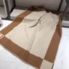 Письмо моды дизайнер кашемировые одеяло мягкий шерстяной шаль портативный теплый клетчатый диван кровать рулевой вязание одеяла