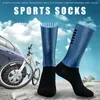 Calcetines deportivos Deporte profesional Transpirable Bicicleta de carretera Carrera al aire libre Ciclismo Medias Elásticas